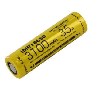 Nitecore IMR 18650 3100 mAh 35A batterij