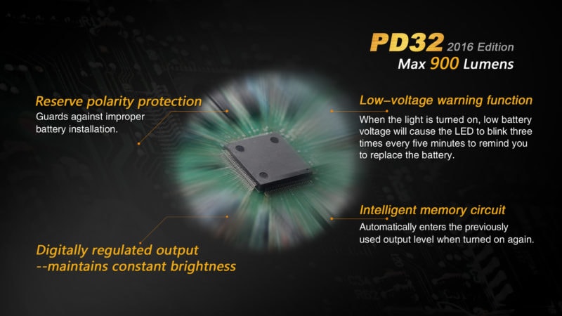 PD32 900 lumen