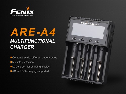 Fenix ARE A4 batterij lader