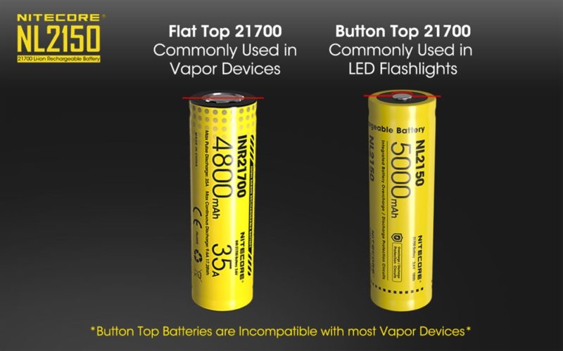 Nitecore NL2150R 21700 batterij speciaal voor zaklampen