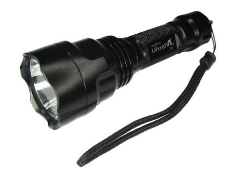 Ultrafire C8 LED zaklamp 1
