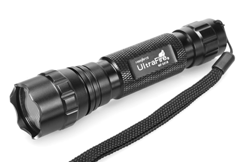 Ultrafire WF-501B UV + Batterij + Lader 4