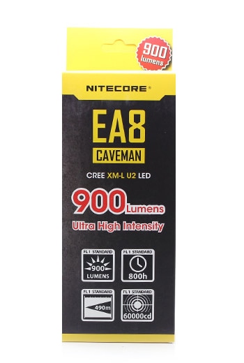 Nitecore EA8 Caveman LED zaklamp 2