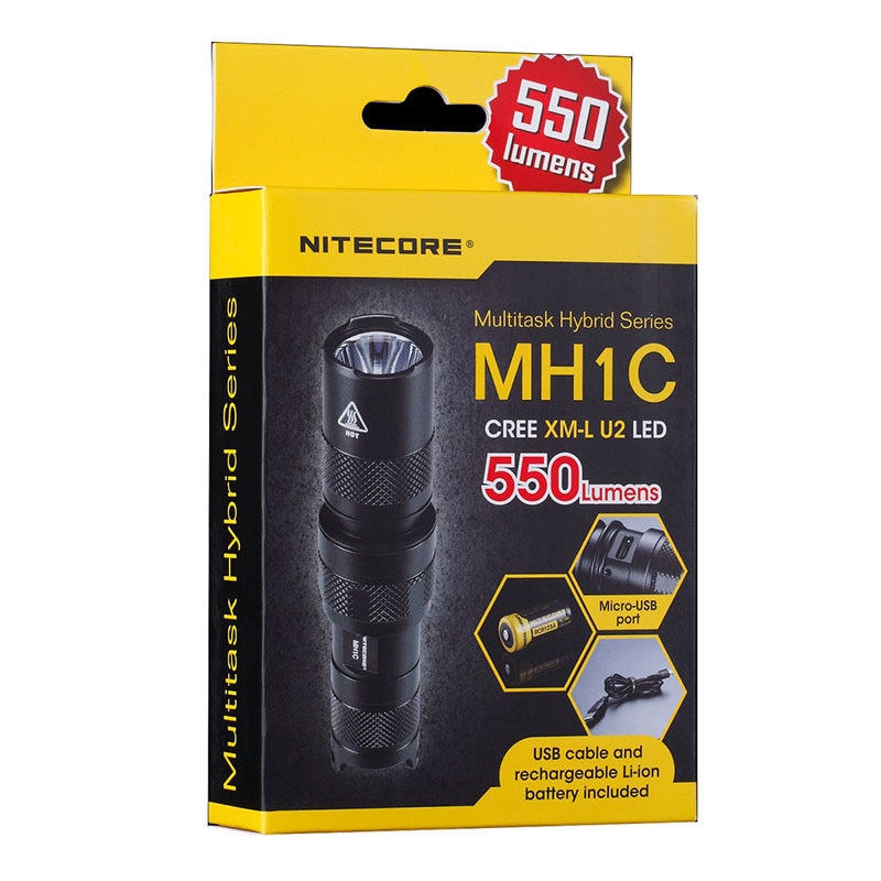 Nitecore MH1C USB LED zaklamp 2