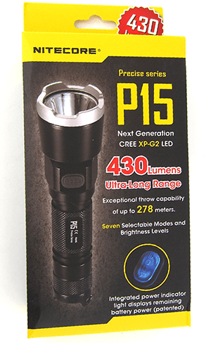Nitecore P15 LED Zaklamp 2